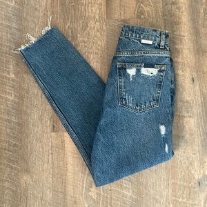 Boyish | The Billy Authentic Rigid High Rise Skinny City Lights Button Fly Jeans